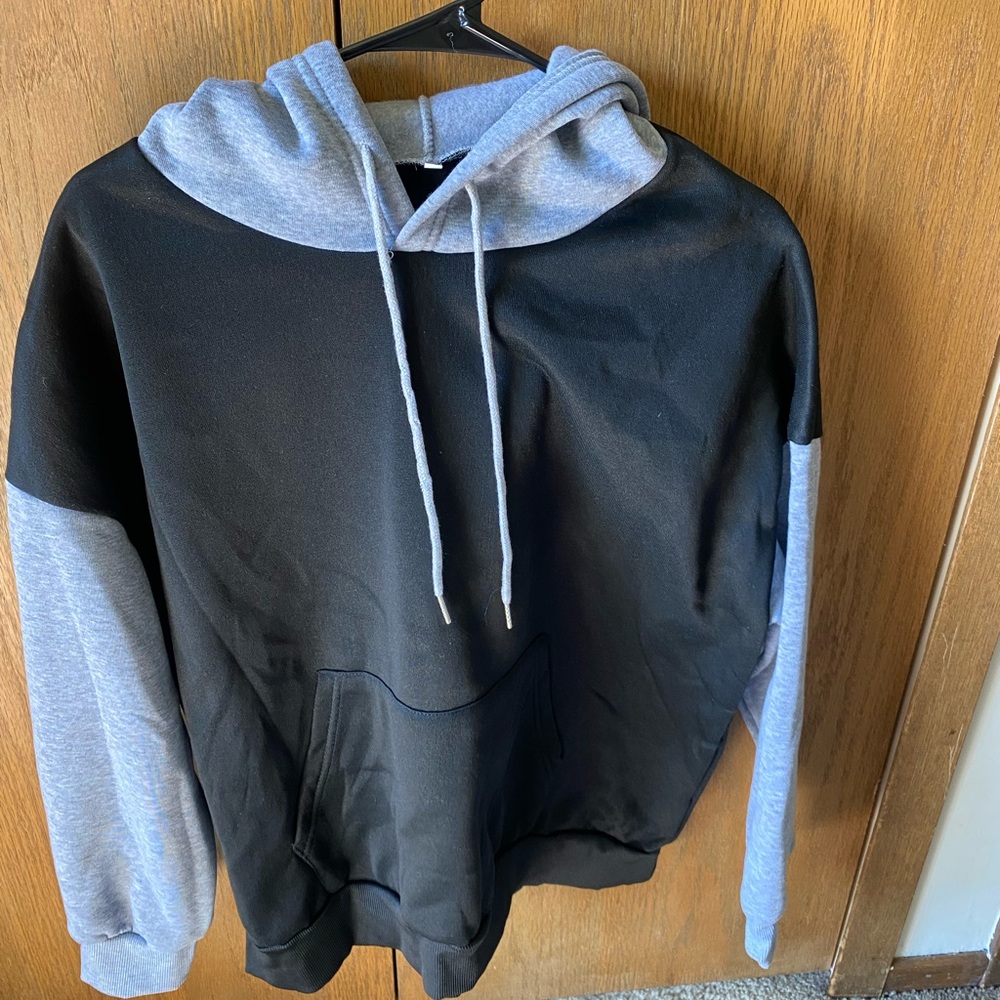 Black and Gray Men's Hoodie